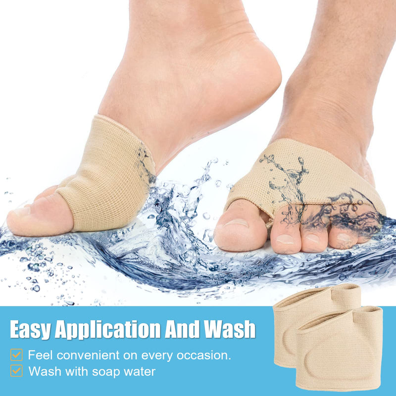 Metatarsal Pads for Women and Men Ball of Foot Cushion Pads Silicone Gel Metatarsal Gel Protector Cushion Pads Pads Relieve Ball of Foot Pain Metatarsalgia Calluses and Other Ball of Foot Pain - NewNest Australia