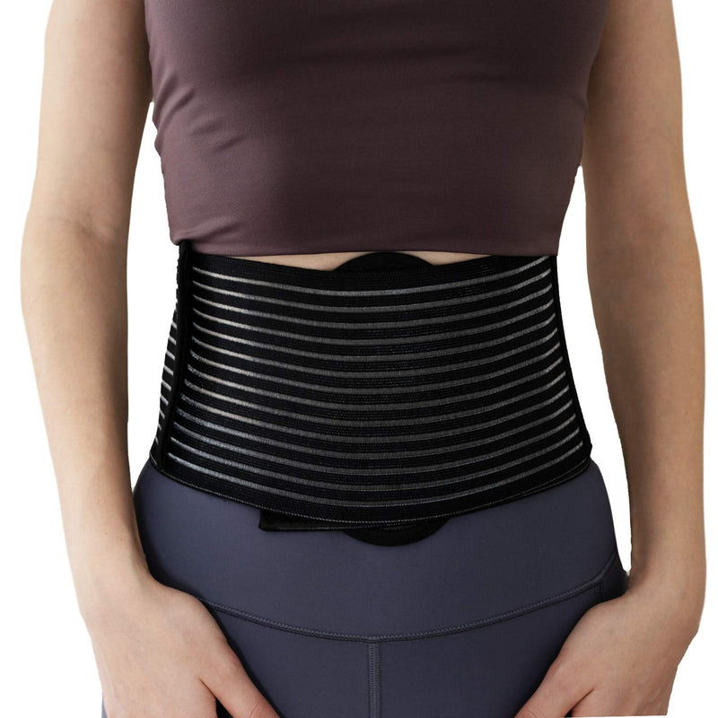 RiptGear Umbilical Hernia Belt for Men and Women - Abdominal Support Binder with Compression Pad - Supports Waist and Tummy after Surgery, Postpartum, and Belly Button Hernia Aid (Large/Extra Large) Large/X-Large (Pack of 1) - NewNest Australia