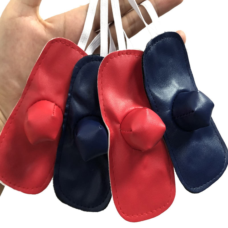 Gamefowl Rooster Supplies Gallos De Pelea Accessories Chicken Supplies Poultry Care Supplies Leg Protect 2 Pairs Color Blue and Red - NewNest Australia