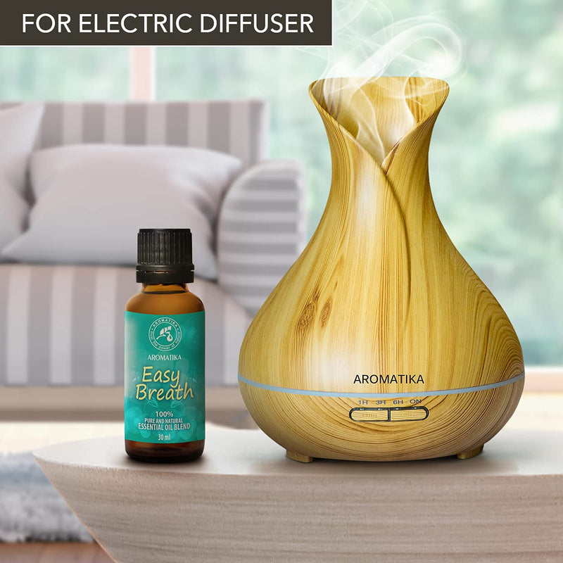 Fragrance Blend Light Breath 30 Ml - Eucalyptus Oil And Spruce Needle Oil Siberian - Essential Oils For Diffusers And Oil Burners - Aromatherapy Oils For Soap Making - Oil Blend - Coniferous Wood Fragrance Oil - NewNest Australia