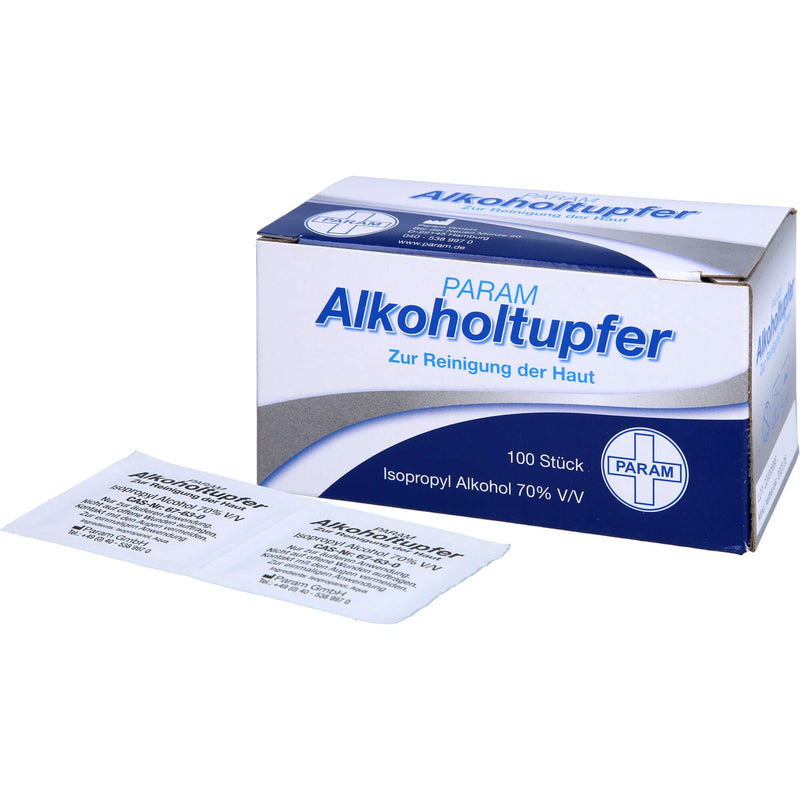 ALCOHOL SWAB PARAM 100pcs 0366729 - NewNest Australia
