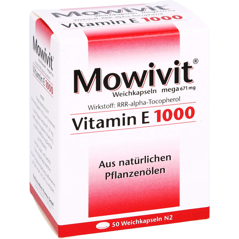 MOWIVIT Vitamin E 1000 capsule 50 pcs - NewNest Australia
