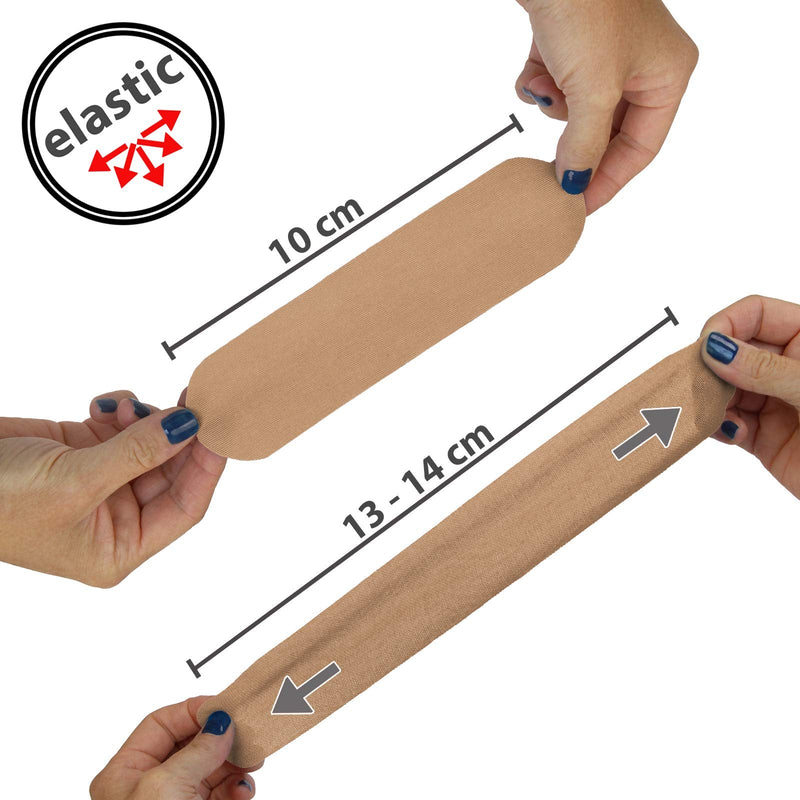 Alpidex 5 Rolls Of Kinesiology Tape 5 M X 5 Cm, Many Colors, Application Brochure, Elastic, Waterproof, Skin-Friendly, Physio Muscle Tape Set, Colour: Skin Colour - NewNest Australia