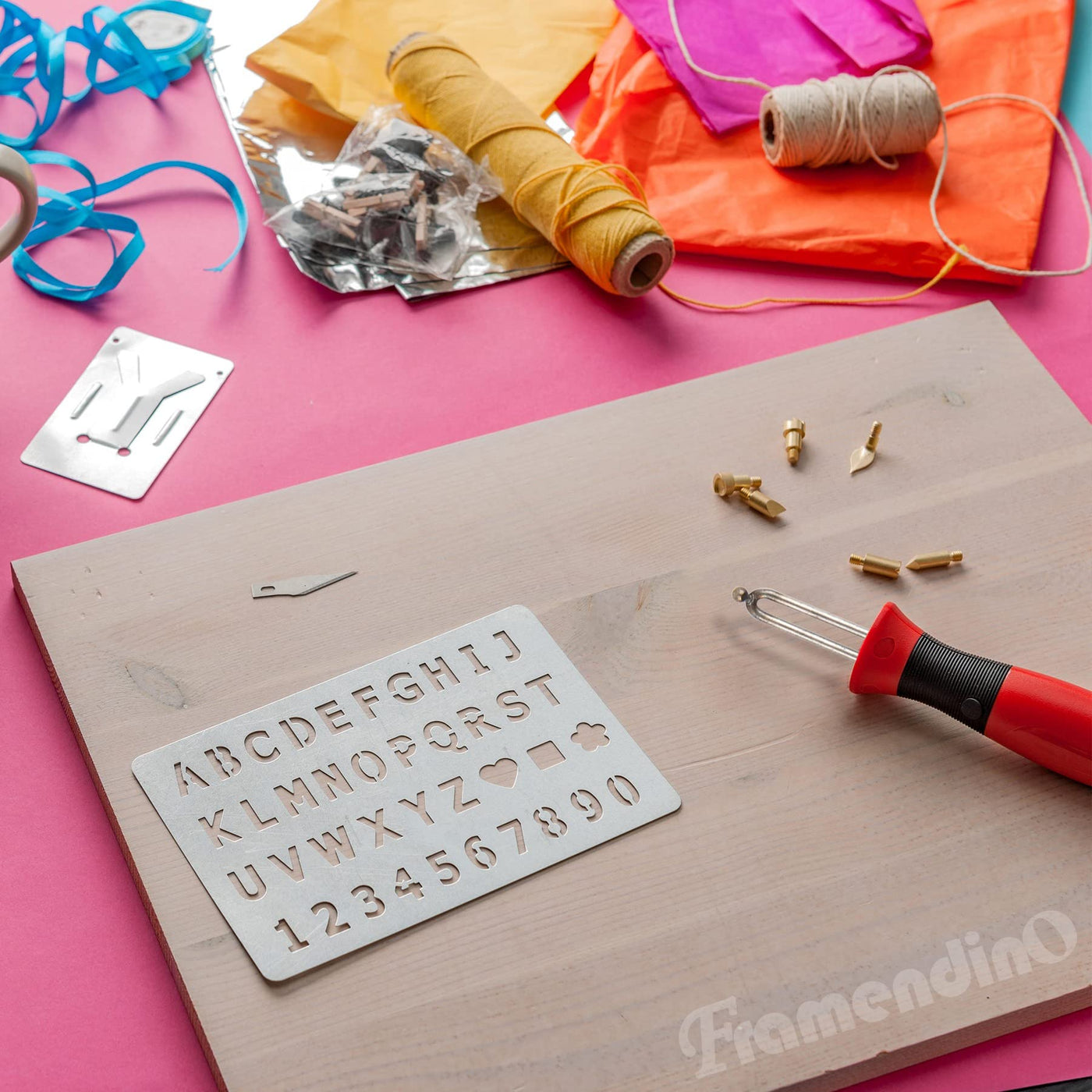 Framendino, 6 Pack Wood Burning Ball Tips Pyrography Wire Tip