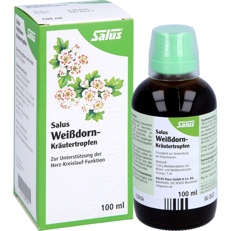 Salus hawthorn drops, 100 ml - NewNest Australia