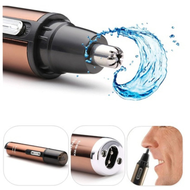 Ceramics Electric Nose Hair Trimmer Nose Hair Trimmer Stainless Steel Blade - Nose and Ear Trimmer Including Battery Rechargeable - Nose Trimmer and Ear Trimmer Wireless with Removable Cutter Head - NewNest Australia