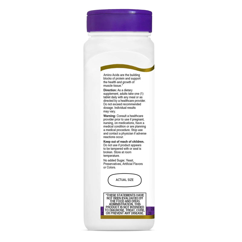 21st Century Daily Amino Acid Tablets, 120 Count - NewNest Australia
