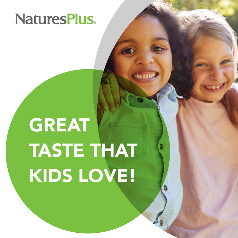 NaturesPlus Animal Parade Source of Life KidZinc Lozenges - Tangerine Flavor - 90 Animal Shaped Tablets - Chelated Zinc Immune Support Supplement - Vegetarian, Gluten-Free - 90 Servings 90 Count (Pack of 1) - NewNest Australia