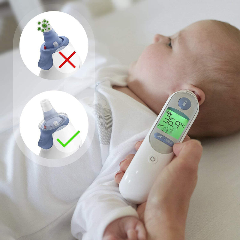 100Pcs Ear Thermometer Probe Covers, Refill Caps Thermometer Covers for Various Types of Digital Thermometers, Pack of 100 Pieces (Pack of 100 PCS) Pack of 100 Pcs - NewNest Australia