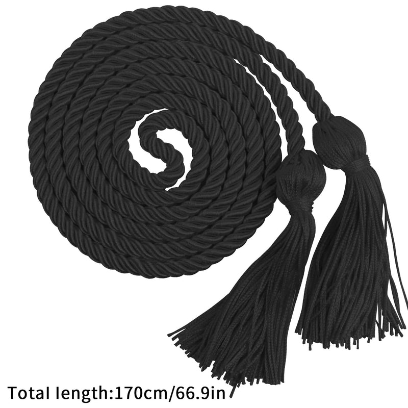 SULOLI Graduation Honor Cord with Tassel - Black - NewNest Australia