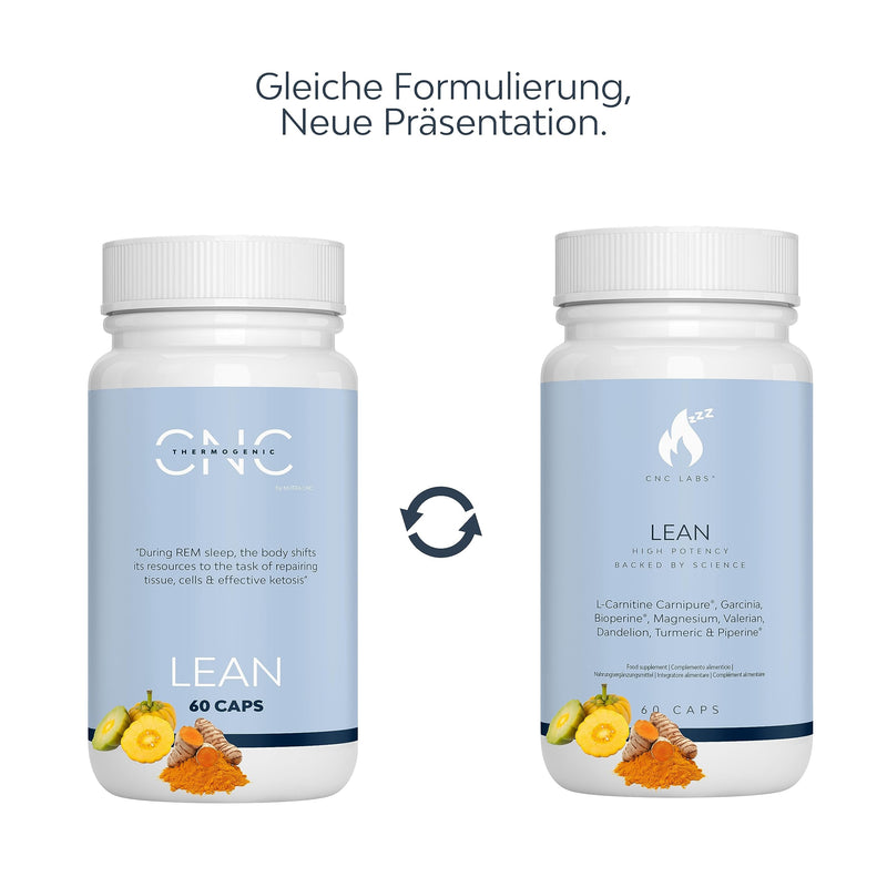 Lose Weight Fast Fat Burner Lean | Fat Burner & Muscle Recovery At Night Caffeine Free, Better Rem Sleep | L Carnitine, Garcinia, Bioperine, Turmeric, Valerian & Magnesium | High Dose & Vegan - NewNest Australia
