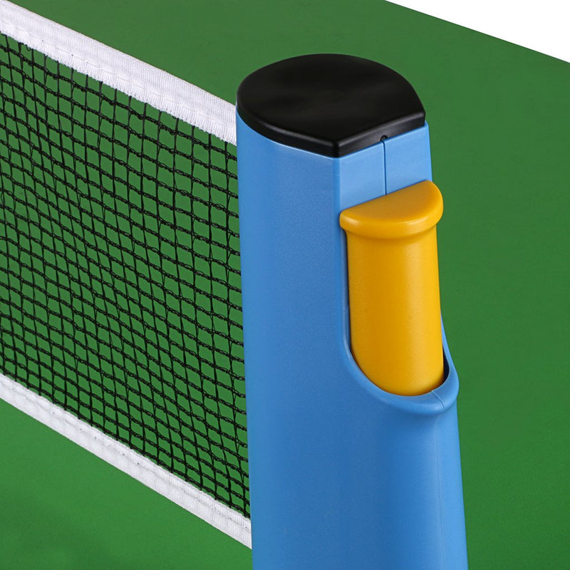 Hipiwe Retractable Table Tennis Net Replacement, Ping Pong Net and Post with PVC Storage Bag, 6 Feet(1.8M, Fits Tables Up to 2.0 inch 5.0 cm Blue - NewNest Australia