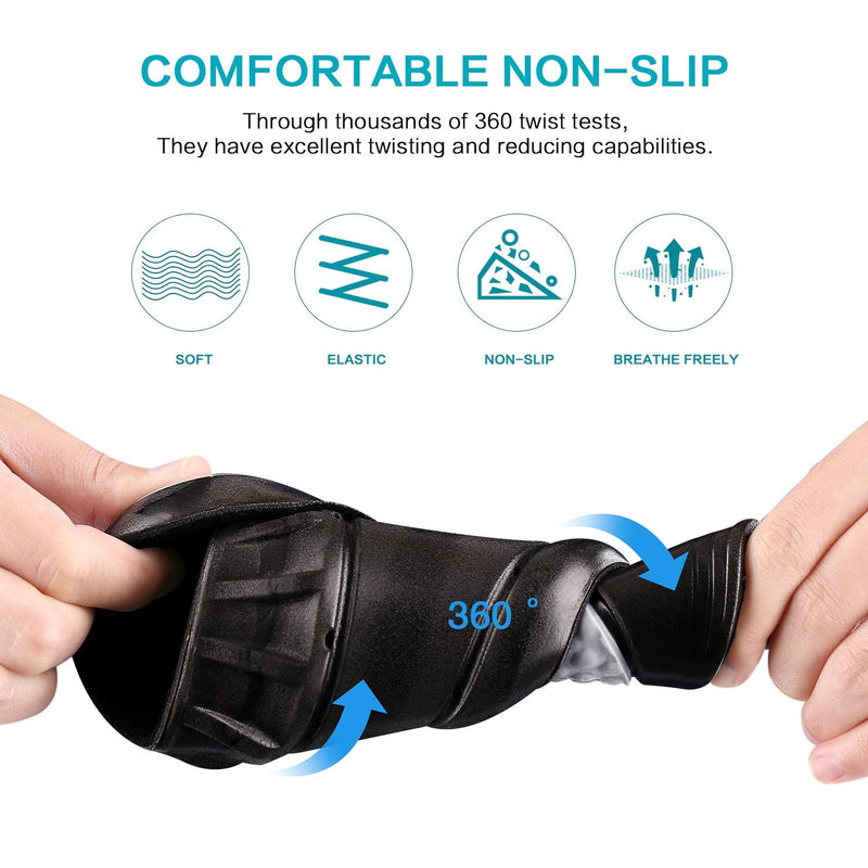 MOISO Memory Foam Orthotic Insoles for Plantar Fasciitis with Arch Support Shock Absorption Metatarsal Pad Stoma Design for Men & Women 8-10.5 UK Women / 7.5-10 UK Men Black - NewNest Australia