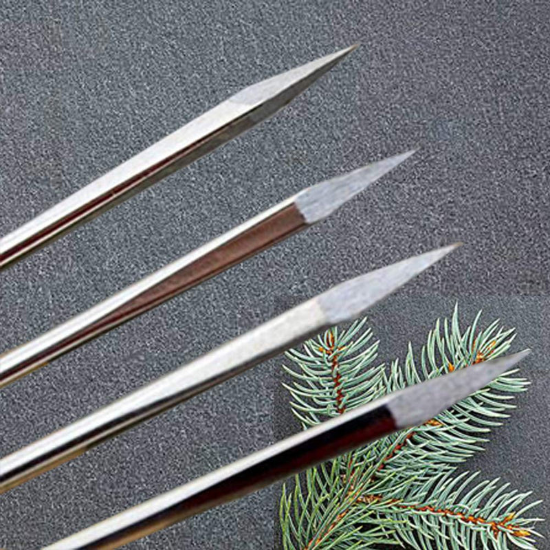 Hekisn Professional Large-Eye Leather Stitching Needle with 3 Different Sizes for Leather Projects with Storage Container (12 Pieces) 12 Pieces - NewNest Australia