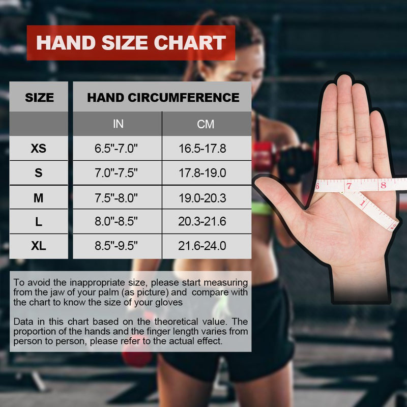 BEACE Weight Lifting Gym Gloves with Anti-Slip Leather Palm for Workout Exercise Training Fitness and Bodybuilding for Men & Women Black X-Large - NewNest Australia