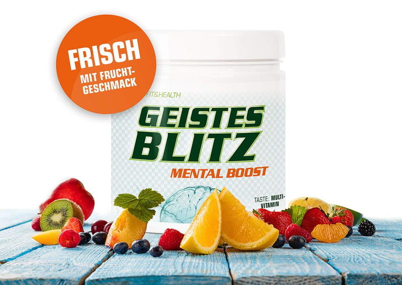 Srs Fit&Health - Mind Flash, 210 G, Performance Booster, More Awaker, Concentrated And Powerful, Protection Against Everyday Stress, Vegan, German Premium Quality - NewNest Australia