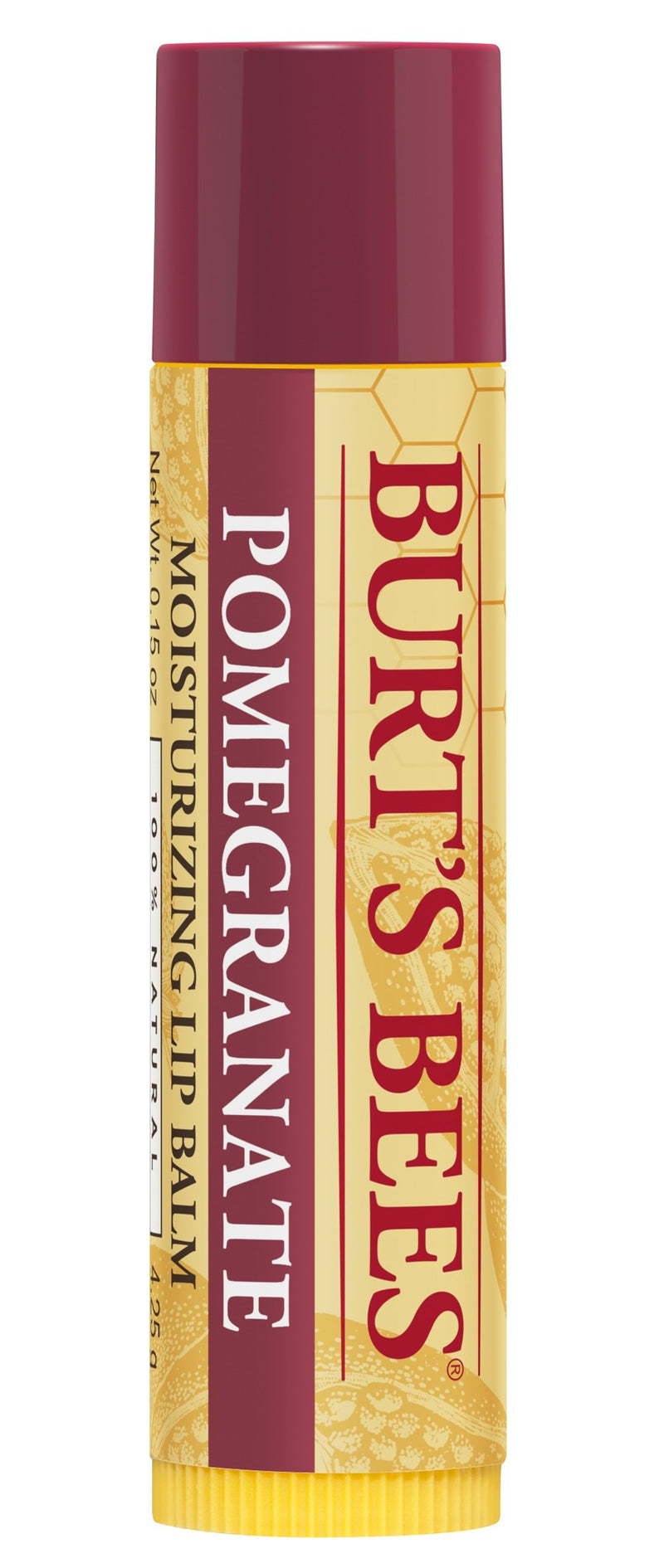 Burts Bees Pomegranate Moisturizing Lip Balm, 0.15 oz - NewNest Australia