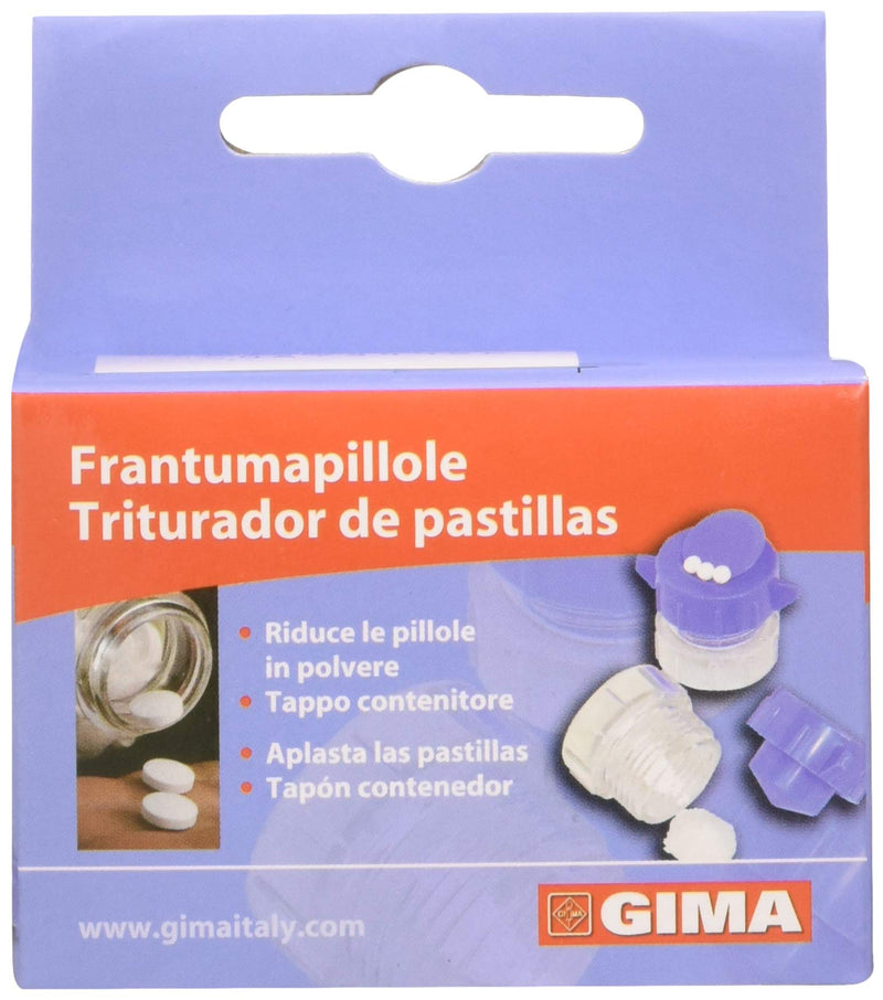 Gima - Ultra Pills Crushers, Professional and Domestic Pills Pulverizer, with built-in pillbox, for Elderly persons and Children, also suitable for Pets, pack of 1 unit - NewNest Australia