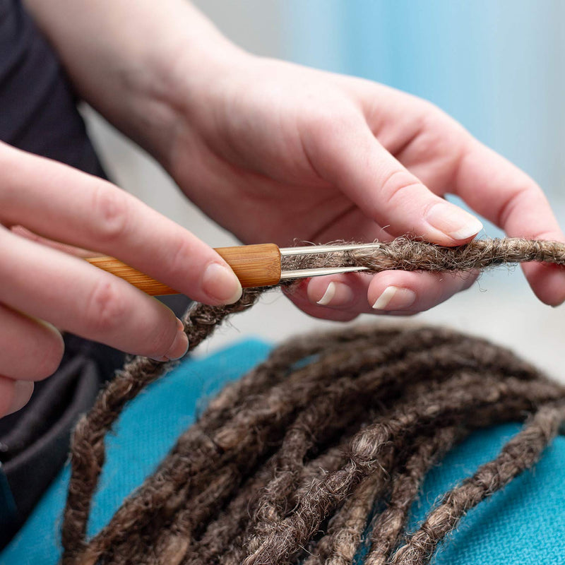 5 Pieces Dreadlocks Tool Includes 3 Pieces Dreadlocks Crochet 1 Hook 2 Hooks 3 Hooks Hair Weaving Needle Crochet 2 Pieces Hair Locking Tool for Braid Craft (0.5 mm) 0.5 mm - NewNest Australia