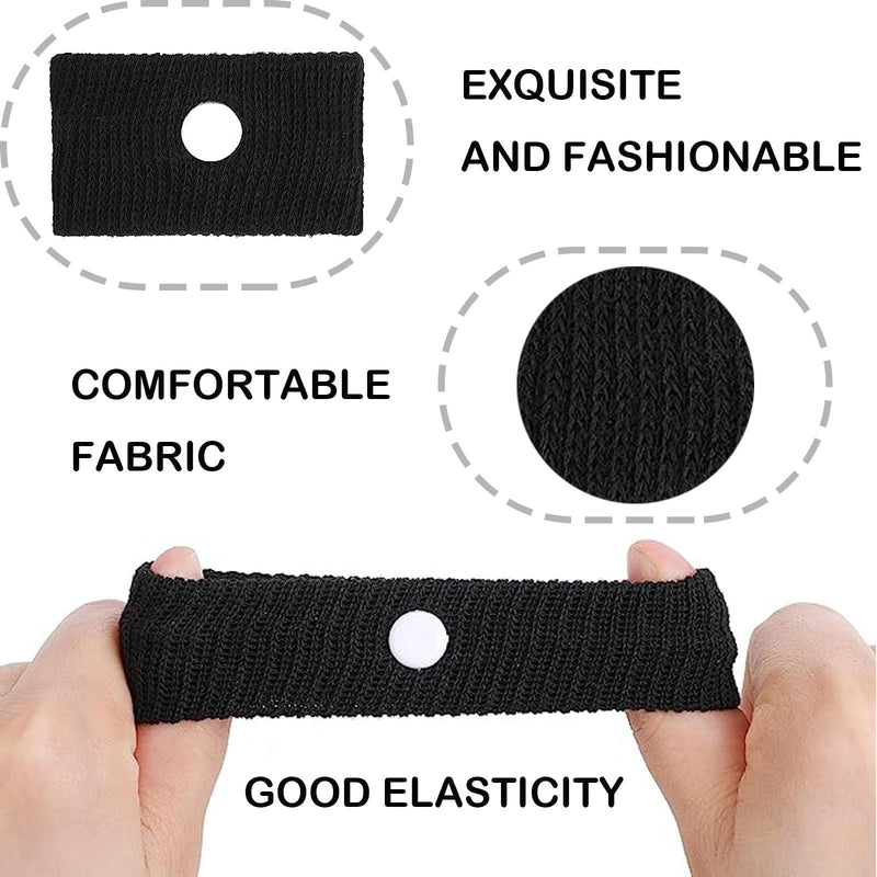 8Pcs Motion Travel Sickness Bands,Motion Sickness Bands,Travel Sickness Relief Wristbands Anti-Nausea Acupressure Wristband Dizziness Pregnant for Car Travel Sea Morning Sickness. - NewNest Australia