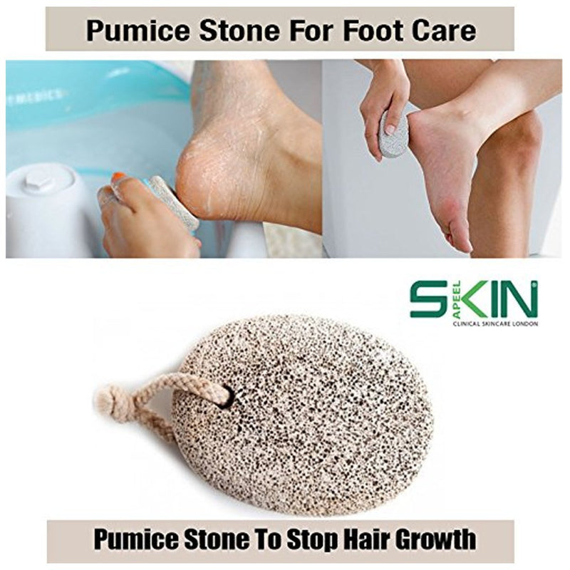 Skinapeel Large Pumice Stone - Natural Foot Care Scruber - Dead Hard Skin Callus Remover - Pedicure Tool - Skinapeel UK Skincare Specialists - NewNest Australia