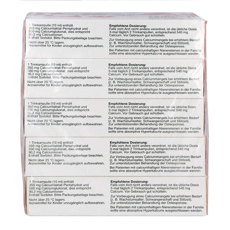 FRUBIASE CALCIUM T drinking ampoules 5x20 pcs - NewNest Australia