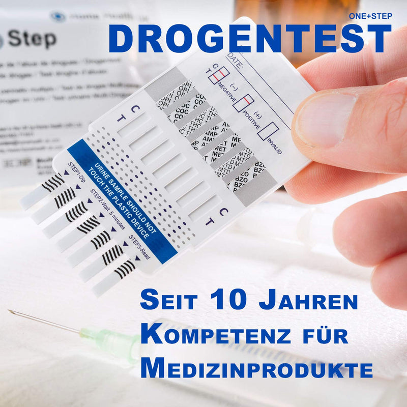 5 x One+Step Multi Drug Test - Determine 5 types of drugs with one test - NewNest Australia