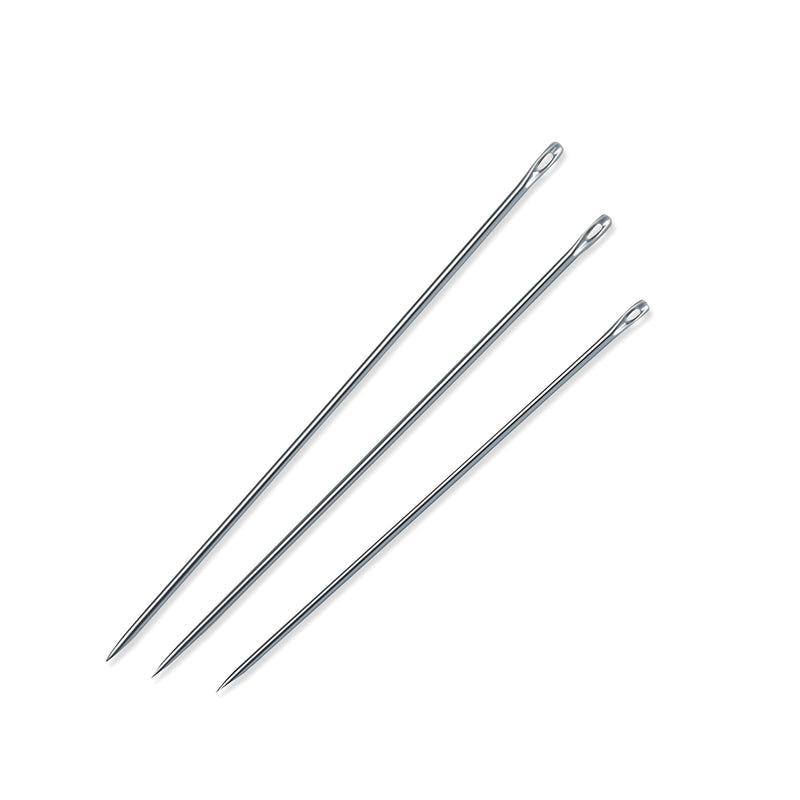 Dritz Deluxe Assortment Hand Needles, Styles & Sizes, Nickel, 100 Deluxe Hand Needles with Needle Threader - NewNest Australia