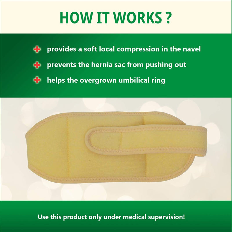 ASSISTICA® Medical Umbilical Hernia Belt for Children, Baby Hernia Bandage, Umbilical Hernia Support Belt (One Size) - NewNest Australia