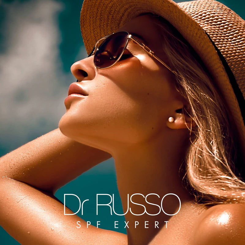 Dr Russo SPF Expert Invisible Face Gel with Click Brush applicator, SPF 30 Sunscreen, UVA + UVB, PA ++++, Long Lasting Protection (up to 12 hrs), 15ml - NewNest Australia