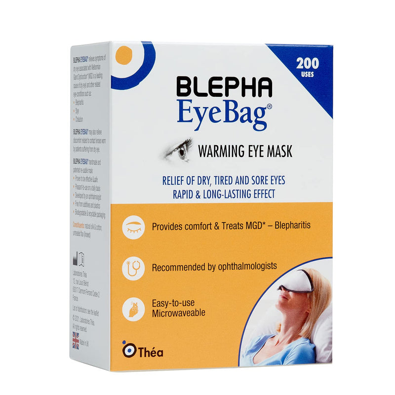 Blepha EyeBag® | Warming Eye Mask | Relief of Dry, Tired and Sore Eyes | Clinically Proven for Treatment of Eye Conditions | Made with Natural Materials | Previously the MGDRx® EyeBag - NewNest Australia