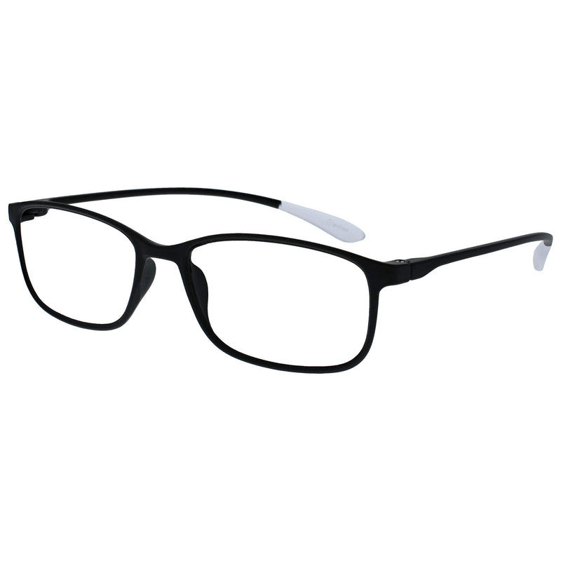 OPULIZE Ice Reading Glasses Pack of 4 Ultralight Frame Scratch-Resistant Matte Black Crystal Blue Crystal Gray Crystal Dark Red Men Women RRRR61-137Z +3.00 +3.00 Diopters Black / Dark Blue / Gray / Dark Red - NewNest Australia