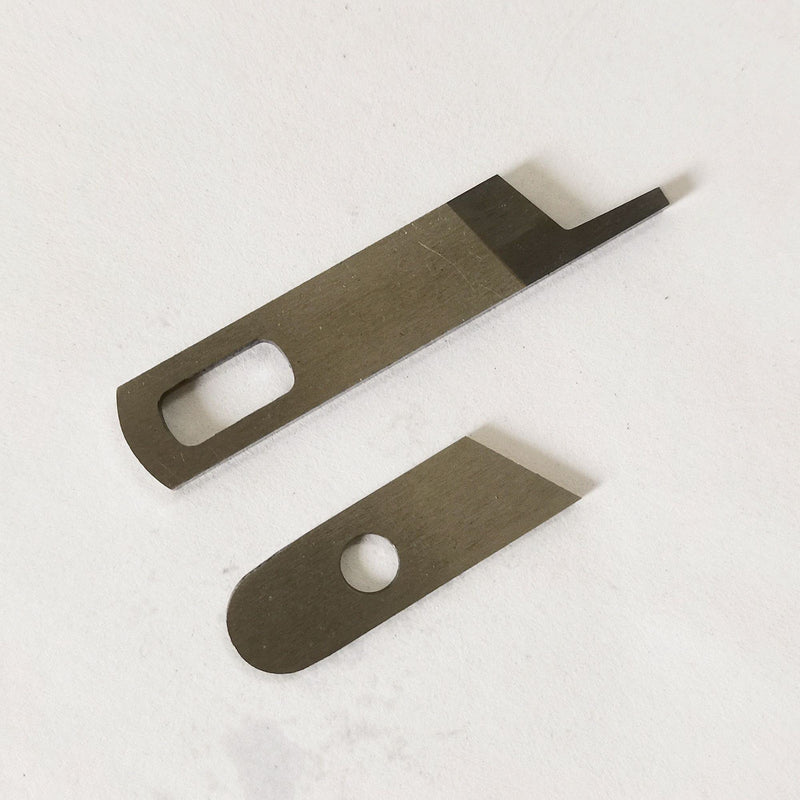 HONEYSEW Upper Knife 412585 Lower Knife 550449 for Singer 14CG754 14SH654 14SH644 14SH744 Pfaff 4762 4772 Babylock Serger Machine - NewNest Australia