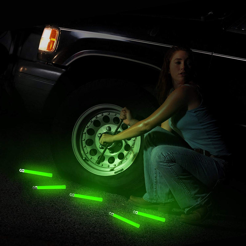 Be Ready - Industrial 12 Hour Illumination Emergency Safety Chemical Light Glow Sticks (24 Pack Green) 24 Pack - NewNest Australia