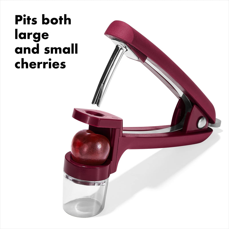 OXO Good Grips Cherry & Olive Pitter - Beet - NewNest Australia