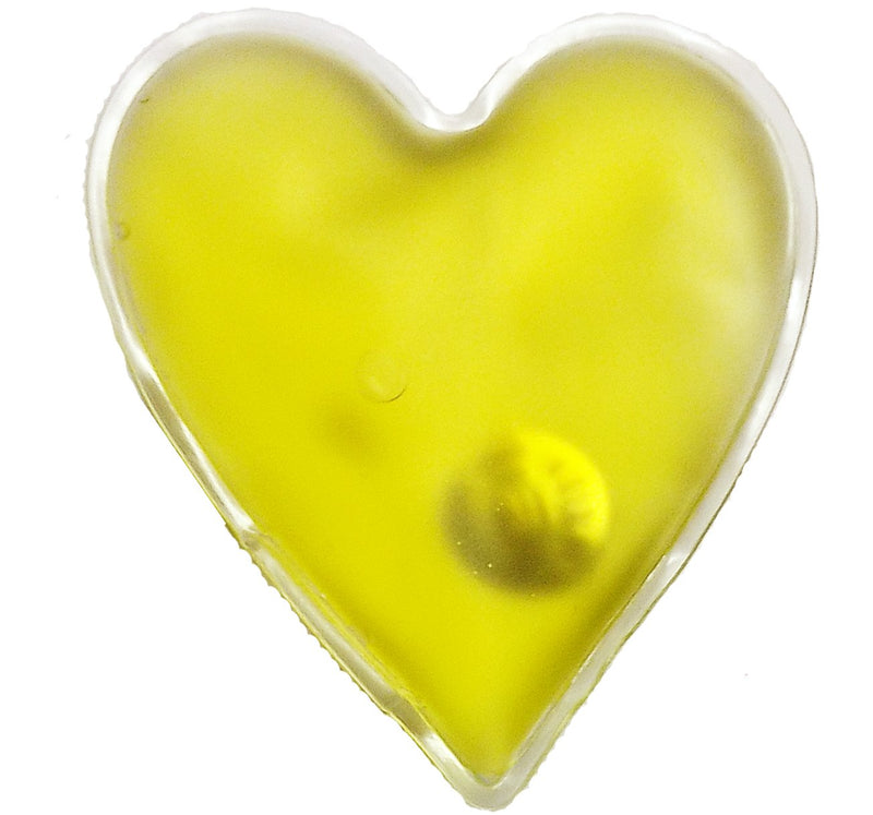 Filfia hand warmer heart shape, 6 pocket warmers for warm hands in winter, pocket pillow, reusable heat pad red, green, turquoise, pink, yellow, orange - NewNest Australia