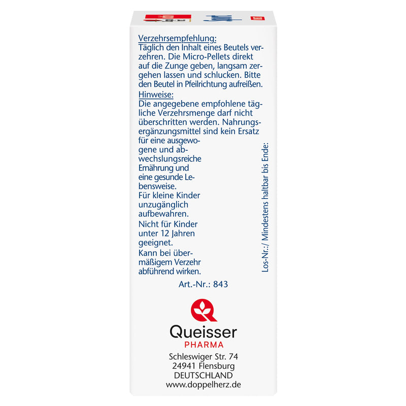Doppelherz Sport DIRECT - Muscle + Energy - Magnesium, Calcium & B Vitamins - for Athletes and Physically Active People - 20 Vegan Portions with Orange Flavor 20 Pieces (Pack of 1) - NewNest Australia