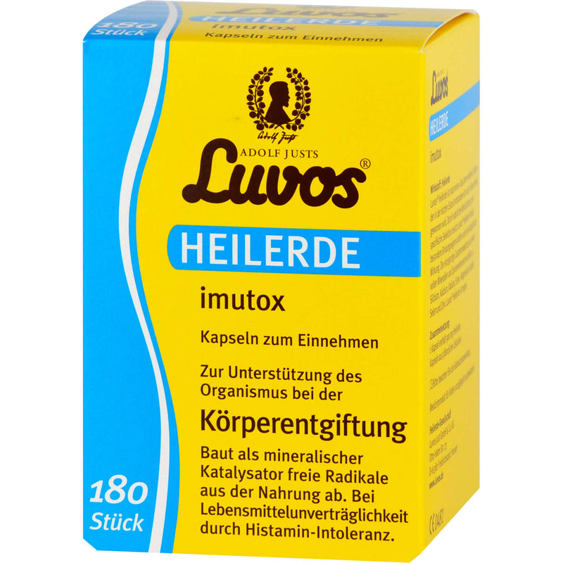 Luvos healing clay imutox capsules body detoxification, 180 capsules - NewNest Australia