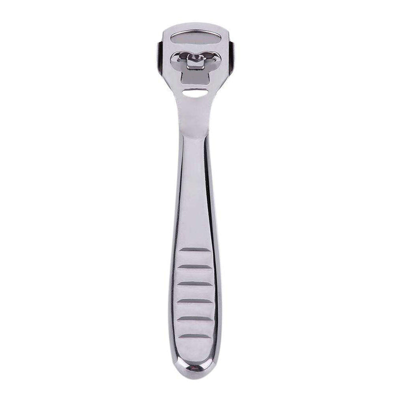 LUPO Callus Remover Corn Hard Dead Skin Remover Tool Foot Heel Shaver Scraper Pedicure, Silver - NewNest Australia