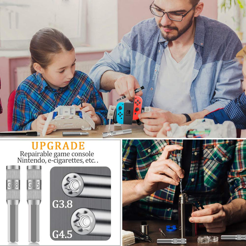 Precision Screwdriver Set, Lifegoo 117 in 1 Magnetic Repair Tool Kit for iPhone Series/Mac/iPad/Tablet/Laptop/Xbox Series/PS3/PS4/Nintendo Switch/Eyeglasses/Watch/Cellphone/PC/Camera/Electronic - NewNest Australia