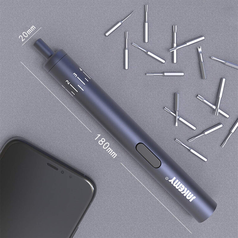 Electric Screwdriver, Jakemy Adjustable 8 Torque USB Type-C Rechargeable Multi-Function Magnetic Precision Power Screwdriver Set Repair Tool Kit with 40 Bits for iPhone, Watch, Smartphone Y02-JM - NewNest Australia