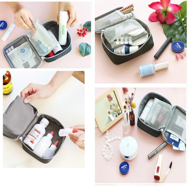 Lifesport First Aid Kit, First Aid Kit, Emergency Bag, Medical Bag, Waterproof, Portable, Perfect Design For Home, Car, Camping, Hunting, Travel, Nature And Sports (Grey) - NewNest Australia