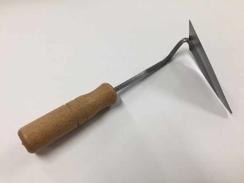 Bonsai 100C Japanese Hand Hoe/Weeding Sickle, All Steel Blade with Wooden Handle - NewNest Australia