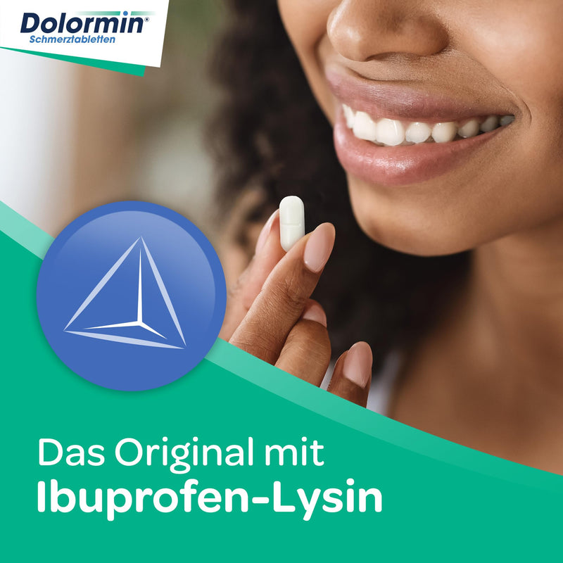 Dolormin® pain tablets - for pain and fever - such as headaches, toothaches and menstrual pain - 30 tablets 30 pieces (pack of 1) - NewNest Australia