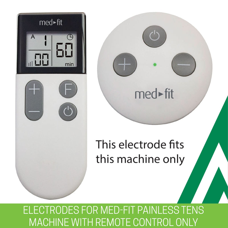 Med-Fit Wireless Butterfly Self-Adhesive Pads 16cm x 9cm Suitable for The Painless TENS Model (only) Supplied with a Remote Control. January 2023 Onwards. Code RC340. (3 Pack (RC340)) 3 Pack (RC340) - NewNest Australia