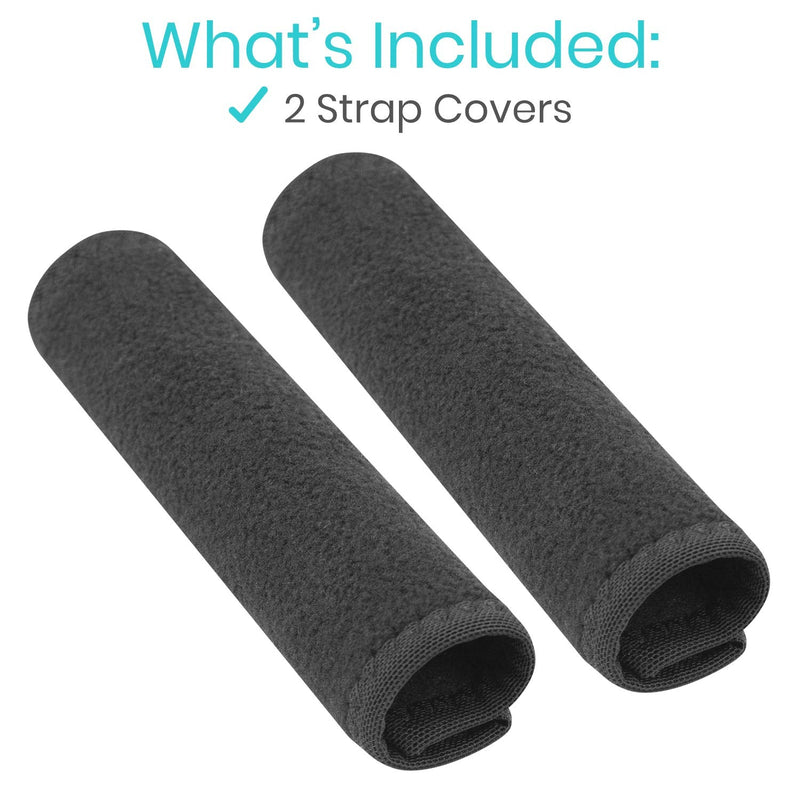 Vive CPAP Strap Covers- Headgear Mask Pads- Universal Fit for Full Face, Nasal, and BiPAP Machine Gear - for Women and Men Pressure Relief - No Red Marks - Machine Washable - Soft Comfort Liners 2 Count (Pack of 1) - NewNest Australia