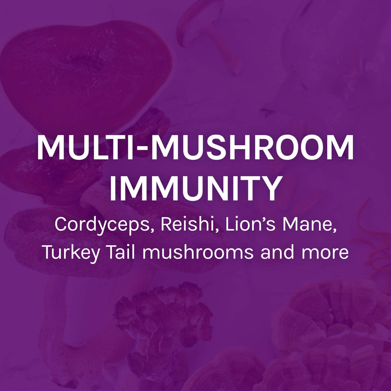 Host Defense, MyCommunity Capsules, Advanced Immune Support, Mushroom Supplement with Lion’s Mane and Reishi, 30 30 Count (Pack of 1) Standard Packaging - NewNest Australia