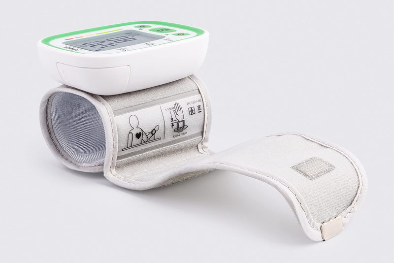 Kinetik Wellbeing Advanced Wrist Blood Pressure Monitor - Used by The NHS – BIHS and ESH Validated – Universal Wrist Cuff (13.5-21.5cm) – in Association with St John Ambulance - NewNest Australia