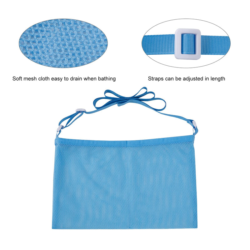 SUCONBE Adjustable Mastectomy Drain Drainage Pouch with Shower Bag for Breast Surgery Mastectomy Breast Reduction Augmentation Post-Surgery Recovery Support Patient Care Kit (Blue) - NewNest Australia