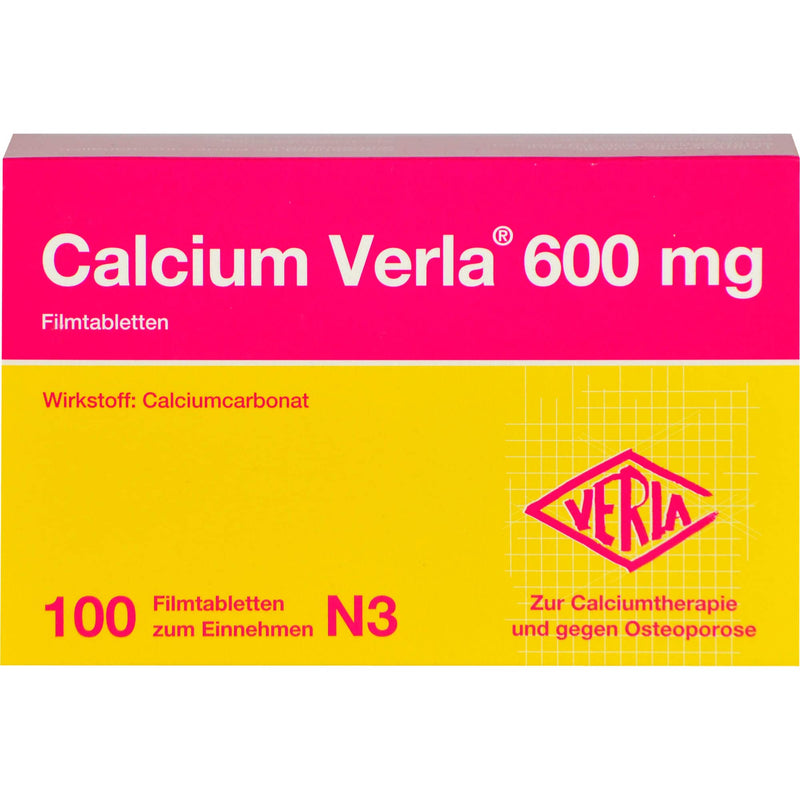 CALCIUM VERLA 600 mg film-coated tablets 100 pcs - NewNest Australia